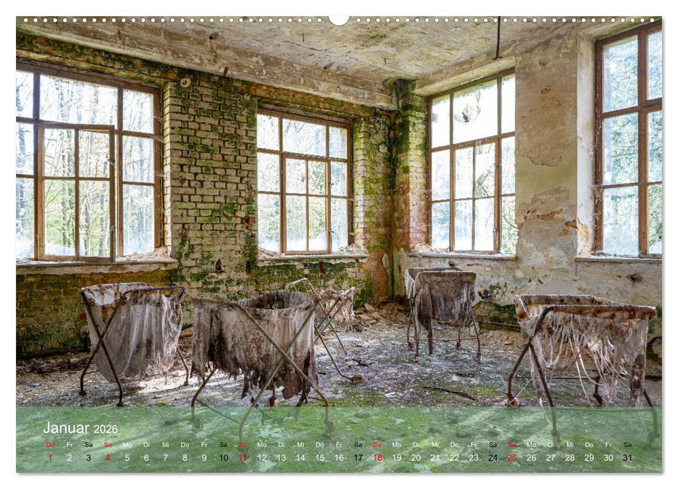 Betrieb eingestellt - Industrieruinen in Europa (CALVENDO Premium Wandkalender 2026)