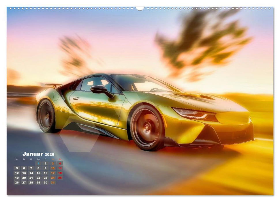 Luxus in Bewegung (CALVENDO Premium Wandkalender 2026)