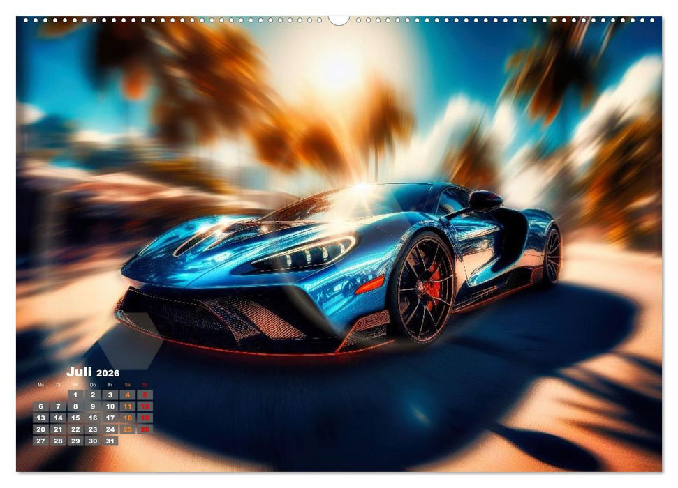 Luxus in Bewegung (CALVENDO Premium Wandkalender 2026)