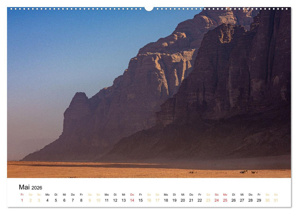 Jordanien - Land zwischen Antike und Moderne (CALVENDO Premium Wandkalender 2026)