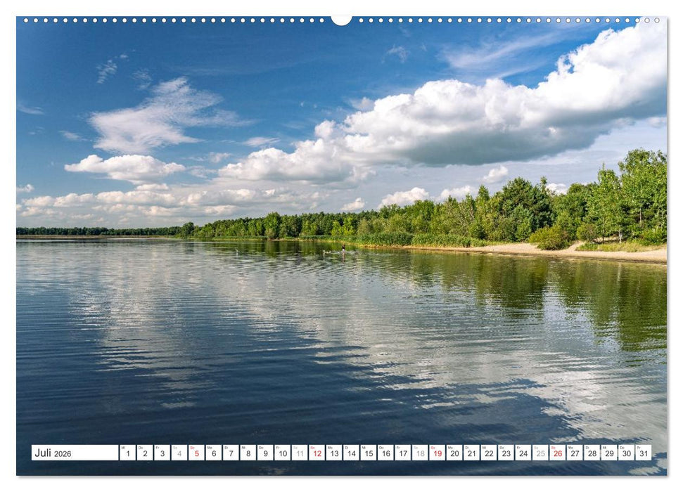 Deutschlands Regionen - die Lausitz (CALVENDO Premium Wandkalender 2026)