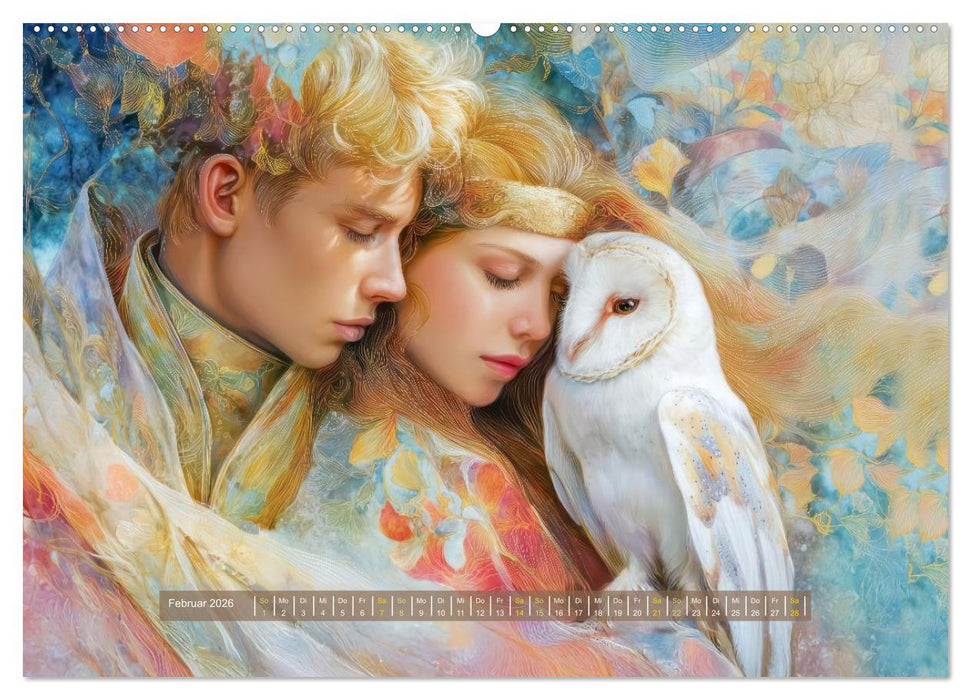 Fantasiegeschichten - Märchenhafte Werke (CALVENDO Wandkalender 2026)