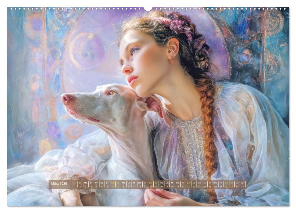 Fantasiegeschichten - Märchenhafte Werke (CALVENDO Wandkalender 2026)