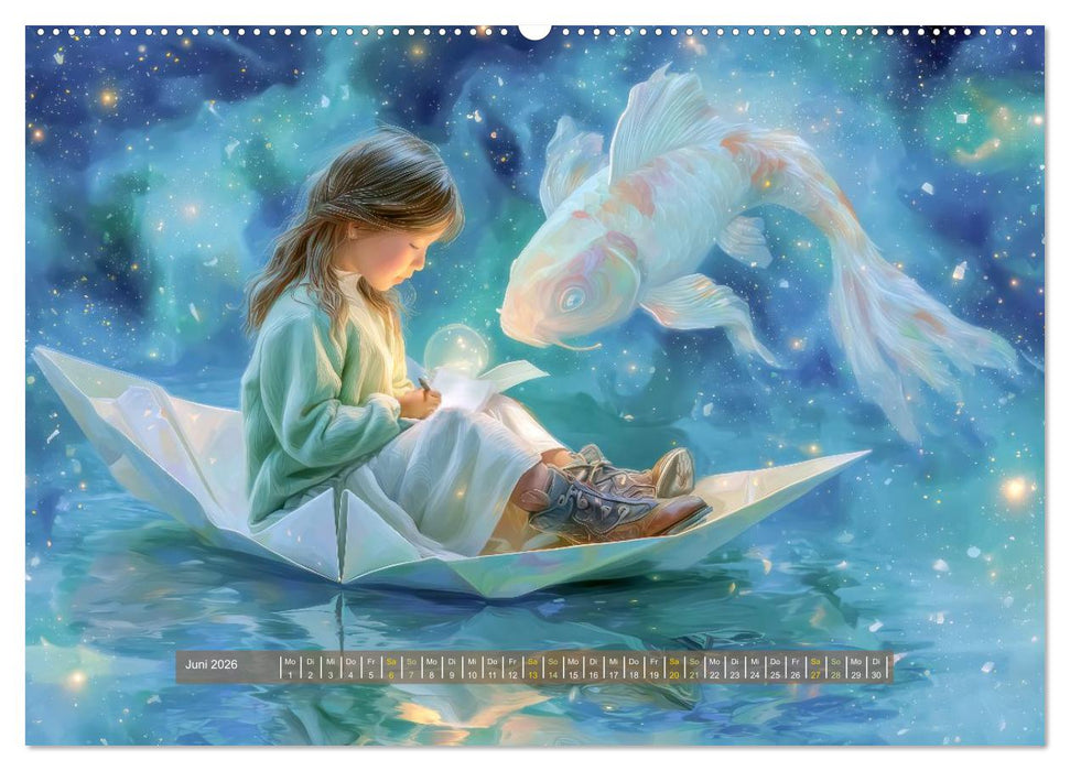 Fantasiegeschichten - Märchenhafte Werke (CALVENDO Wandkalender 2026)