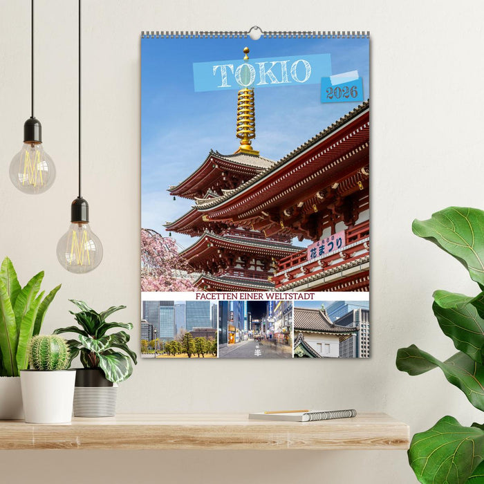 Tokio - Facetten einer Weltstadt (CALVENDO Wandkalender 2026)