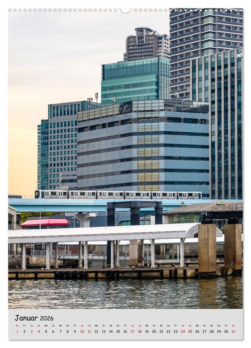 Tokio - Facetten einer Weltstadt (CALVENDO Wandkalender 2026)