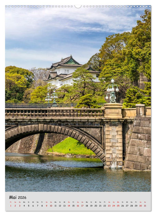 Tokio - Facetten einer Weltstadt (CALVENDO Premium Wandkalender 2026)