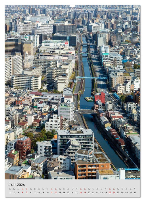 Tokio - Facetten einer Weltstadt (CALVENDO Premium Wandkalender 2026)