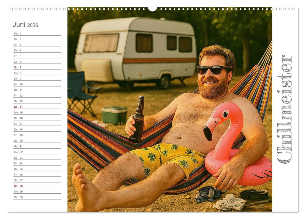 Männeralarm - Ein Jahr voller herrlicher Männlichkeit (CALVENDO Premium Wandkalender 2026)