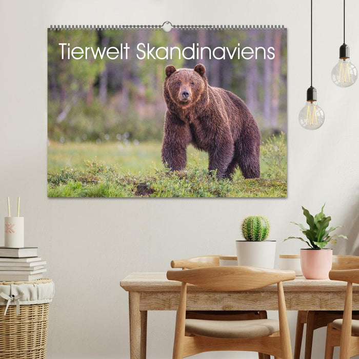 Tierwelt Skandinaviens (CALVENDO Wandkalender 2026)