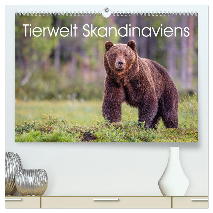 Tierwelt Skandinaviens (CALVENDO Premium Wandkalender 2026)