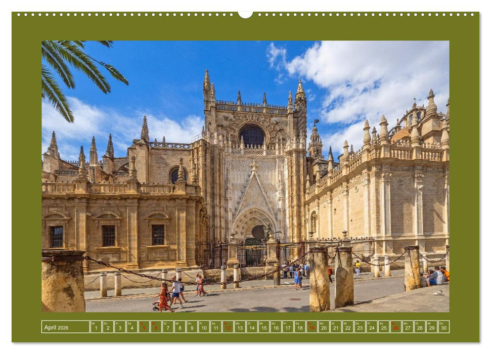 Ein Herz für Sevilla (CALVENDO Premium Wandkalender 2026)
