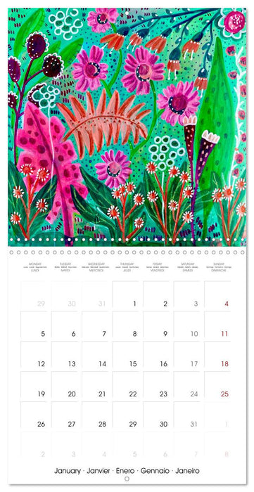 Garden Of Joy 2026 (CALVENDO Monthly Calendar 2026)
