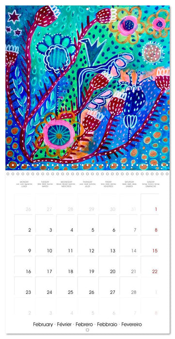 Garden Of Joy 2026 (CALVENDO Monthly Calendar 2026)