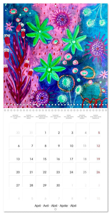 Garden Of Joy 2026 (CALVENDO Monthly Calendar 2026)