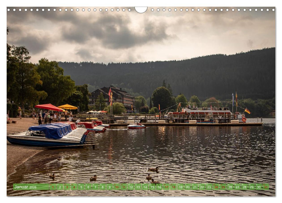 Der Titisee im Schwarzwald (CALVENDO Wandkalender 2026)