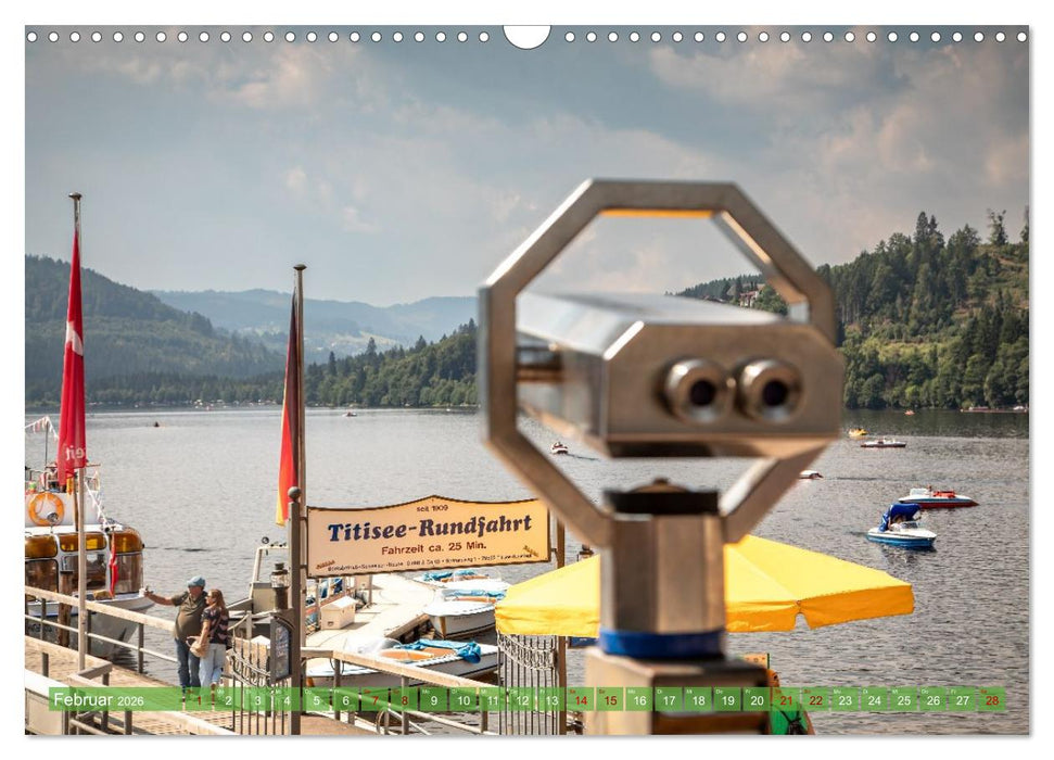 Der Titisee im Schwarzwald (CALVENDO Wandkalender 2026)