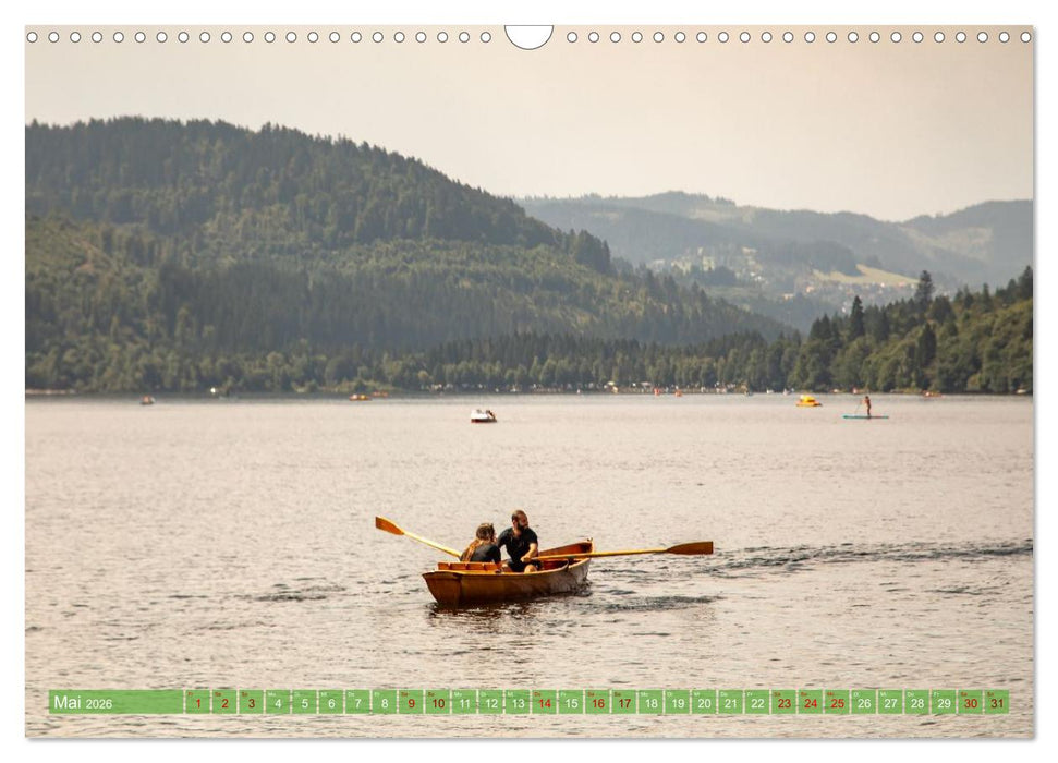 Der Titisee im Schwarzwald (CALVENDO Wandkalender 2026)