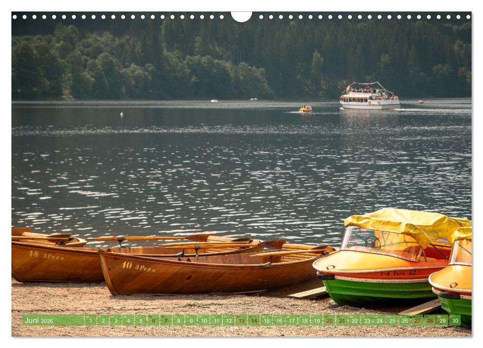 Der Titisee im Schwarzwald (CALVENDO Wandkalender 2026)