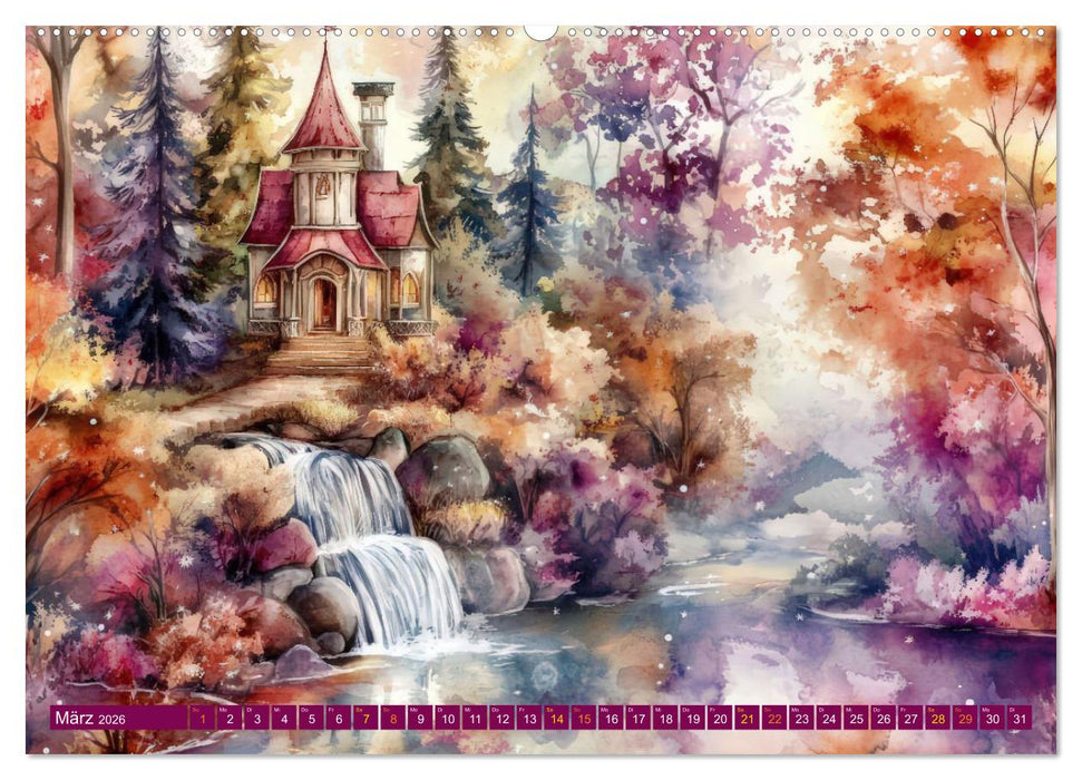 Märchenlandreisen (CALVENDO Wandkalender 2026)