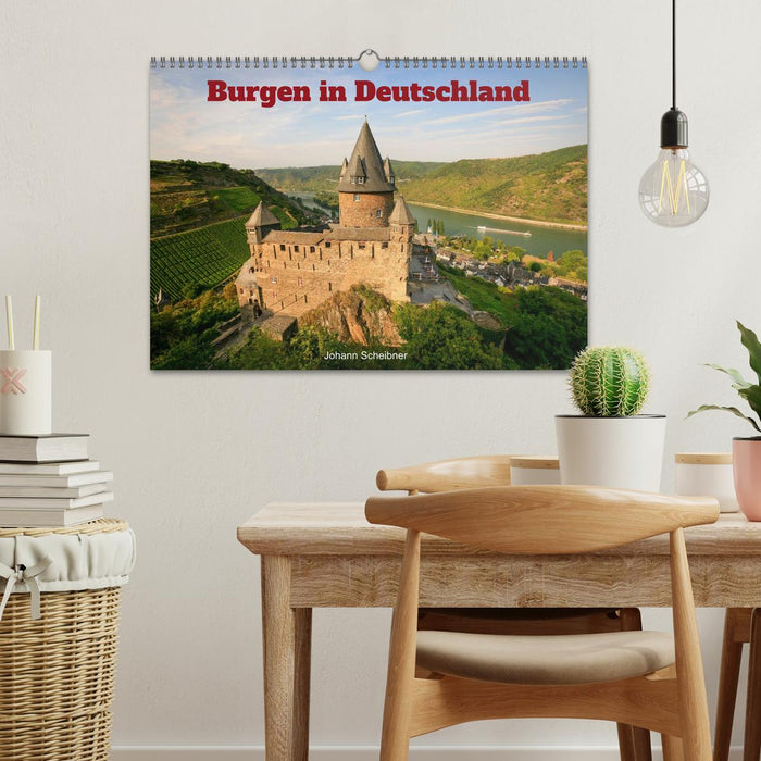 Burgen in Deutschland (CALVENDO Wandkalender 2026)