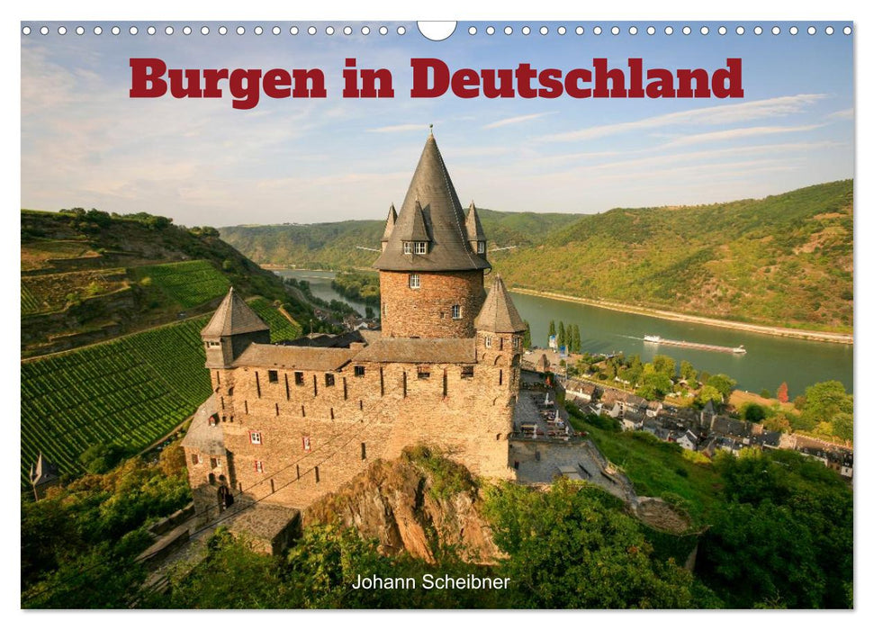 Burgen in Deutschland (CALVENDO Wandkalender 2026)