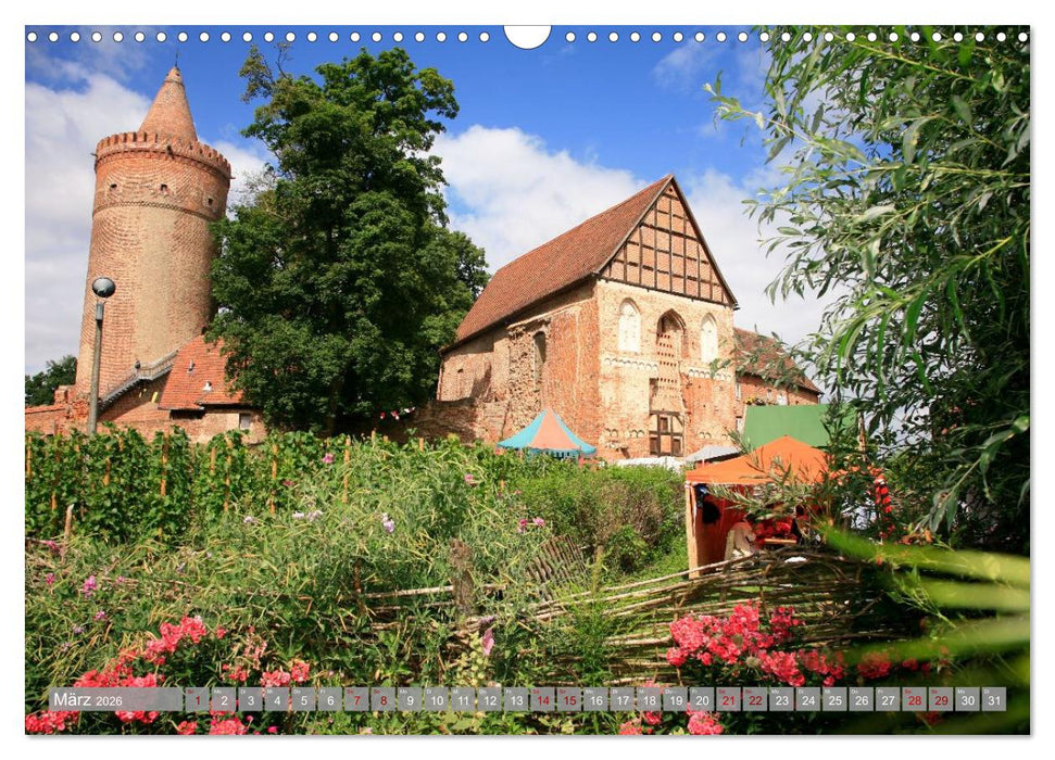 Burgen in Deutschland (CALVENDO Wandkalender 2026)