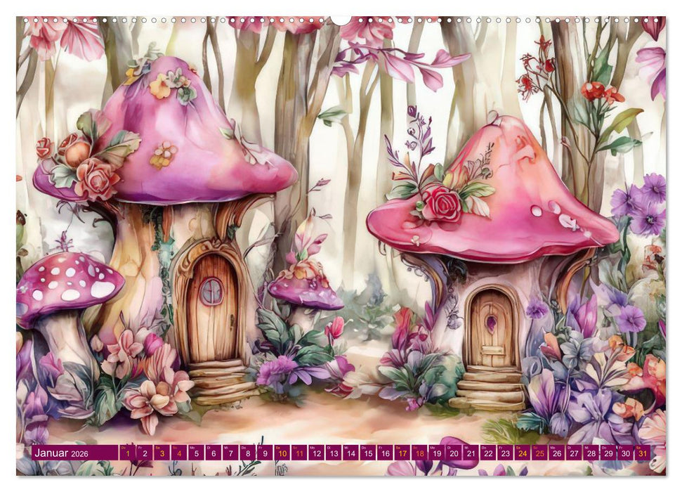 Märchenlandreisen (CALVENDO Premium Wandkalender 2026)