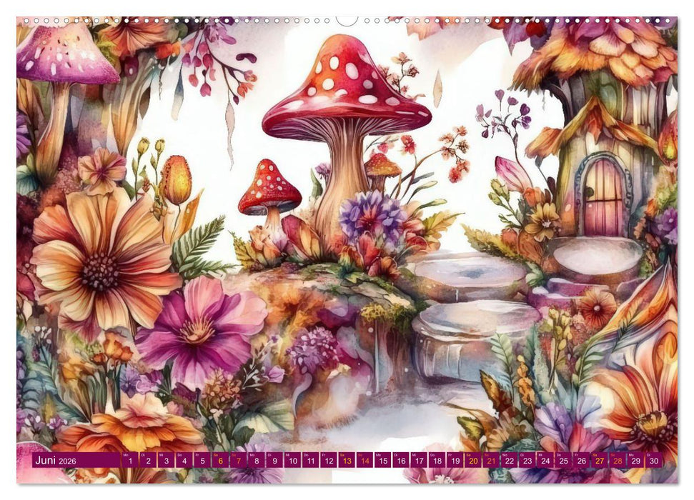 Märchenlandreisen (CALVENDO Premium Wandkalender 2026)