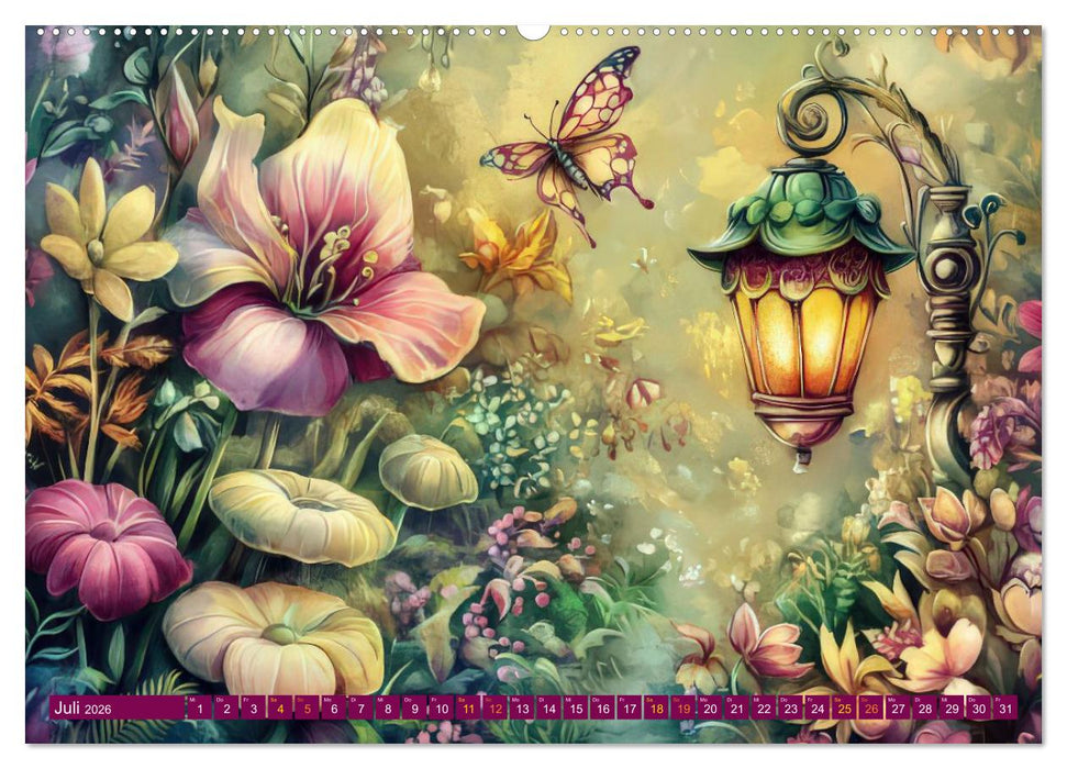 Märchenlandreisen (CALVENDO Premium Wandkalender 2026)