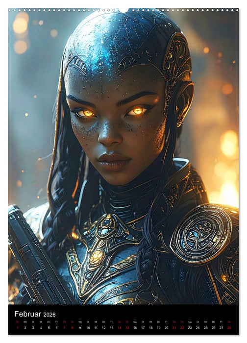 Sternenkriegerinnen (CALVENDO Wandkalender 2026)