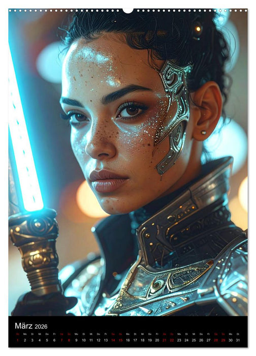 Sternenkriegerinnen (CALVENDO Wandkalender 2026)