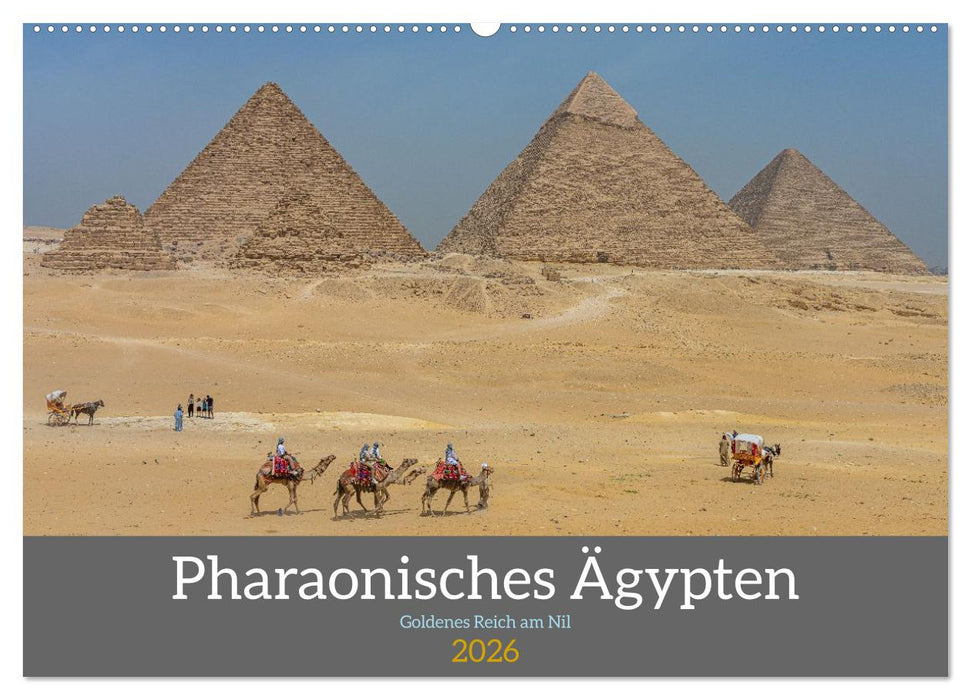 Pharaonisches Ägypten (CALVENDO Wandkalender 2026)