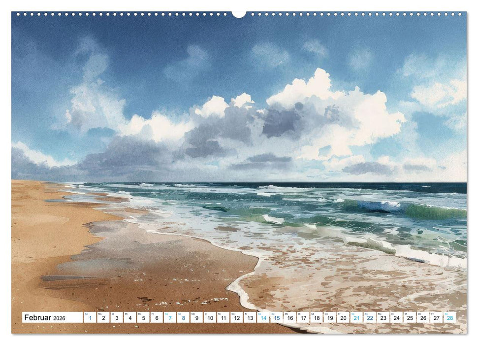 Meeresbrisen (CALVENDO Premium Wandkalender 2026)