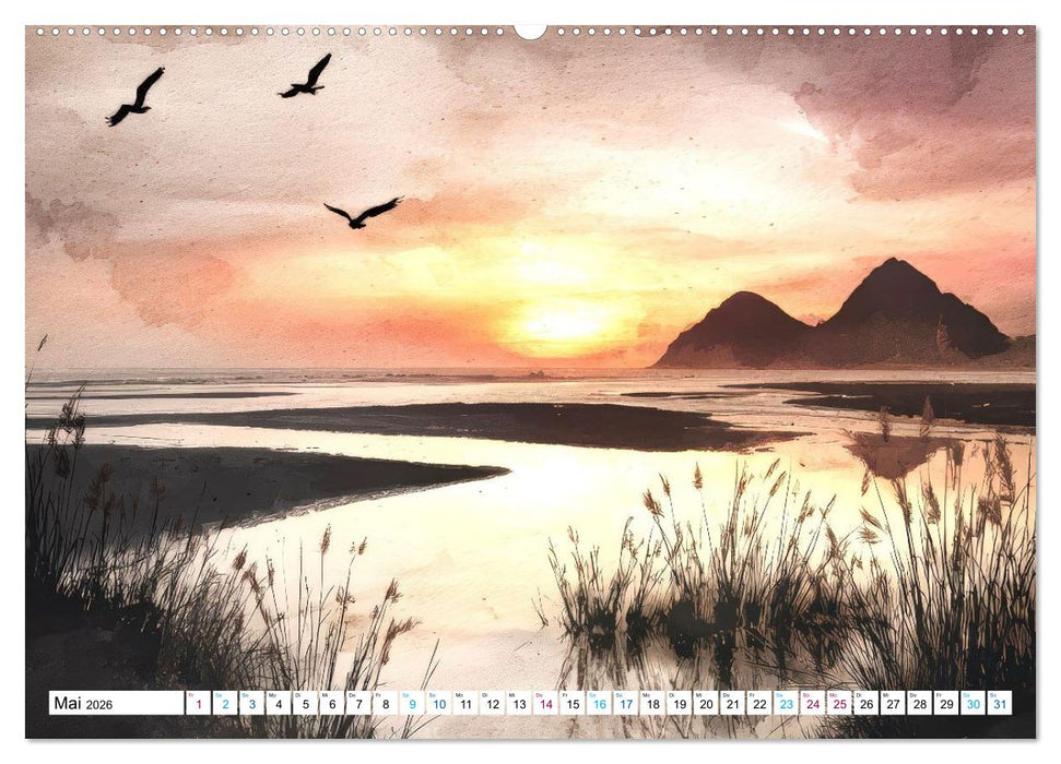 Meeresbrisen (CALVENDO Premium Wandkalender 2026)