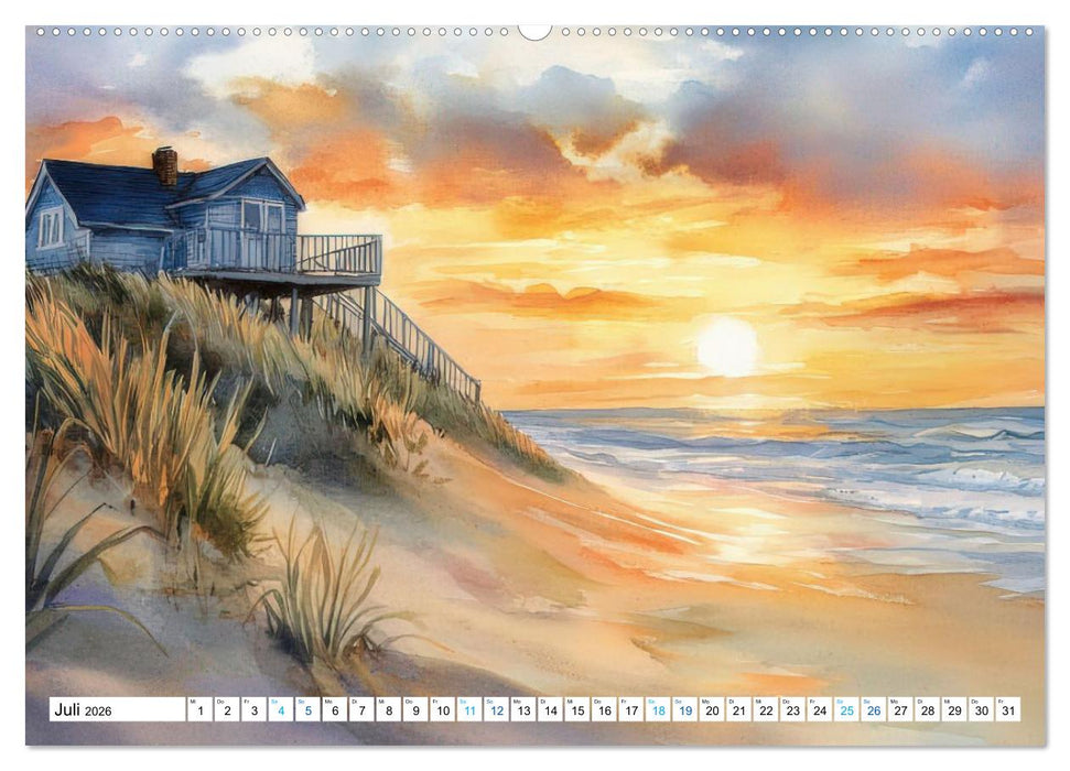 Meeresbrisen (CALVENDO Premium Wandkalender 2026)