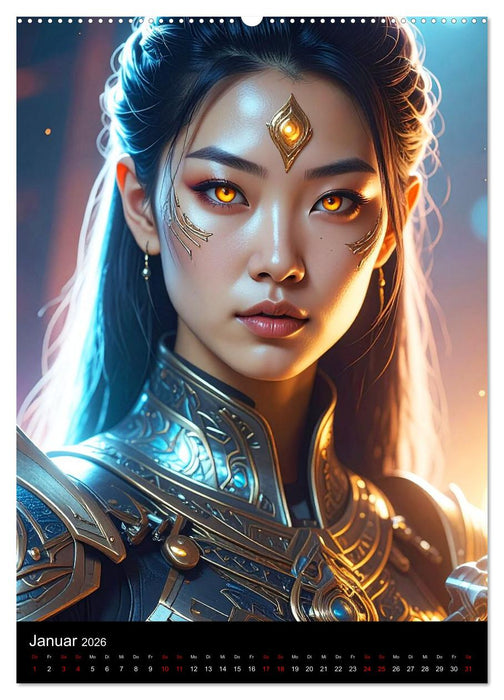Sternenkriegerinnen (CALVENDO Premium Wandkalender 2026)