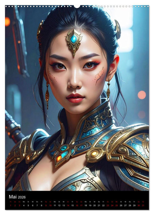 Sternenkriegerinnen (CALVENDO Premium Wandkalender 2026)