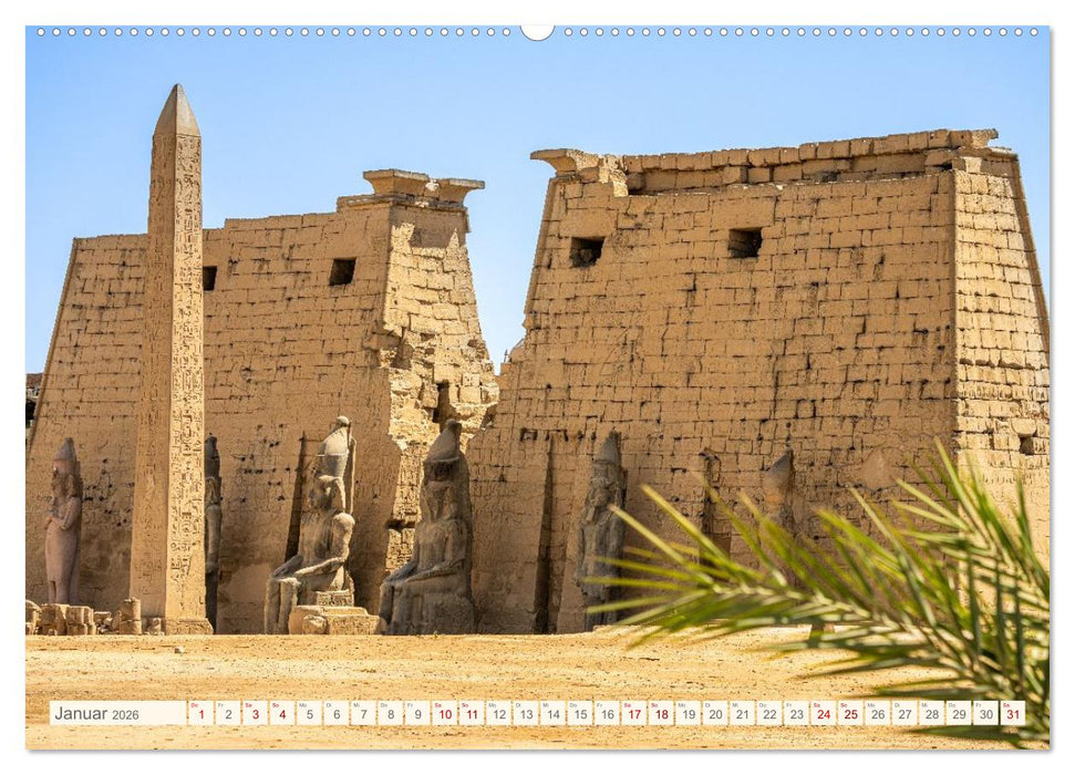 Pharaonisches Ägypten (CALVENDO Premium Wandkalender 2026)