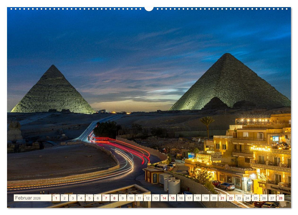 Pharaonisches Ägypten (CALVENDO Premium Wandkalender 2026)