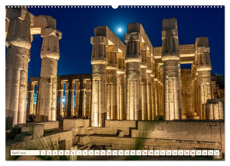 Pharaonisches Ägypten (CALVENDO Premium Wandkalender 2026)