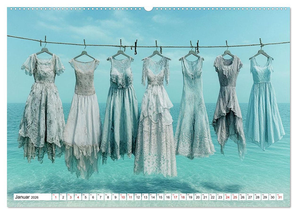 Montag ist Waschtag (CALVENDO Wandkalender 2026)