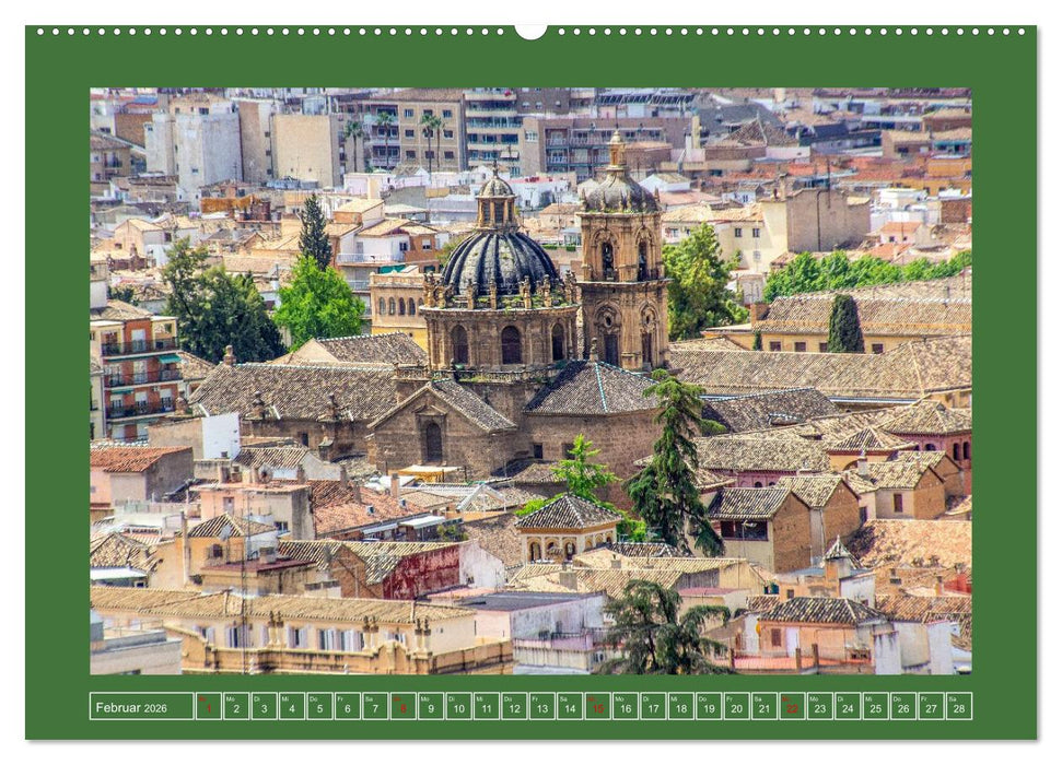 Ein Herz für Granada (CALVENDO Wandkalender 2026)