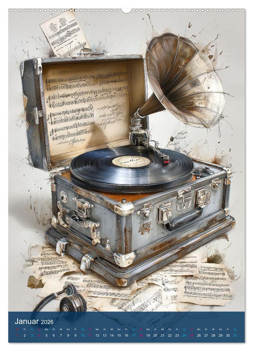 Leben für die Musik (CALVENDO Premium Wandkalender 2026)