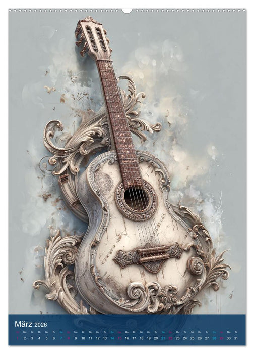 Leben für die Musik (CALVENDO Premium Wandkalender 2026)