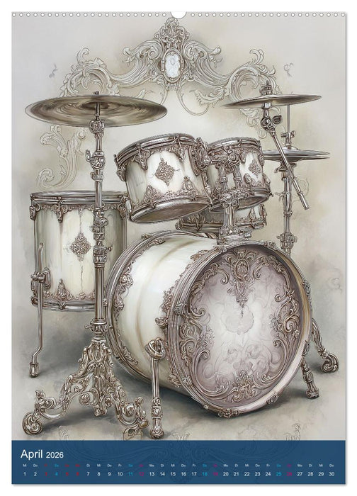 Leben für die Musik (CALVENDO Premium Wandkalender 2026)