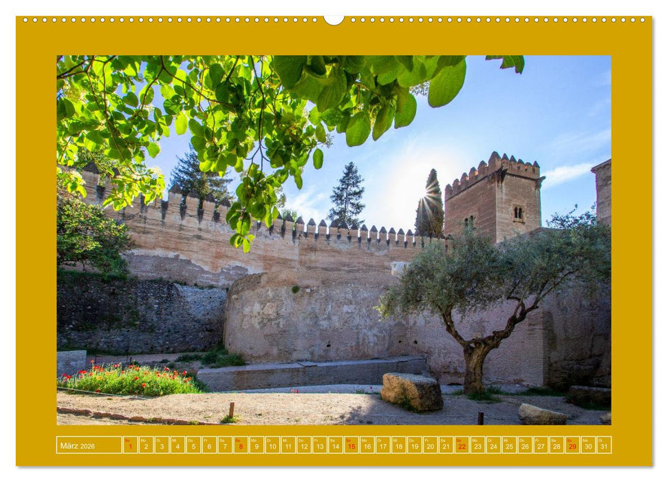 Ein Herz für Granada (CALVENDO Premium Wandkalender 2026)