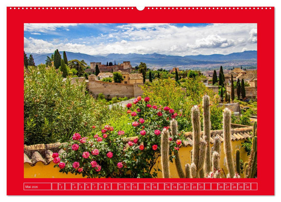 Ein Herz für Granada (CALVENDO Premium Wandkalender 2026)