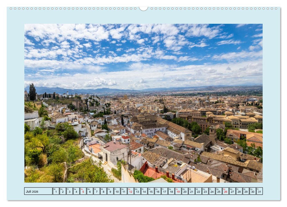 Ein Herz für Granada (CALVENDO Premium Wandkalender 2026)