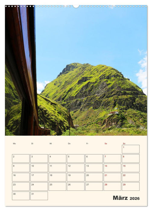 Ecuador - Terminplaner (CALVENDO Wandkalender 2026)
